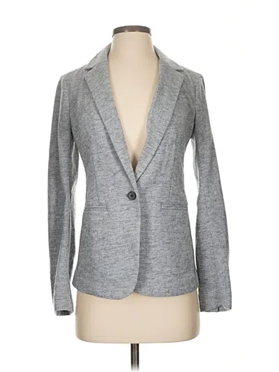 Pre-owned Banana Republic Blazer Jacket In Gray