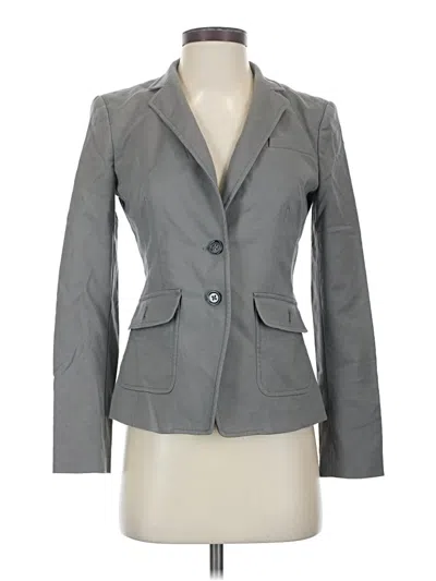 Pre-owned Banana Republic Blazer Jacket In Gray