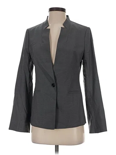 Pre-owned Banana Republic Blazer Jacket In Gray