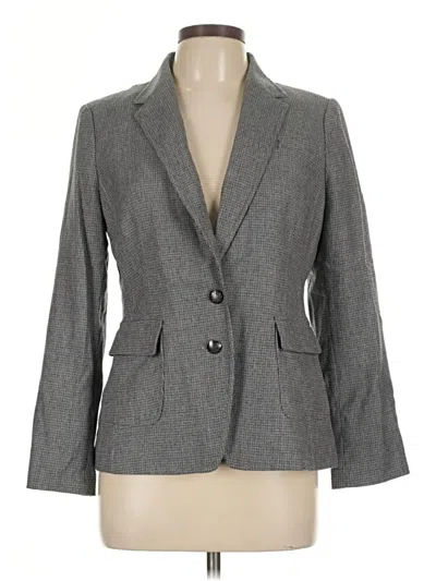 Pre-owned Banana Republic Blazer Jacket In Gray
