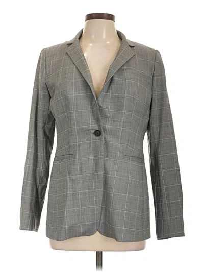 Pre-owned Banana Republic Blazer Jacket In Gray