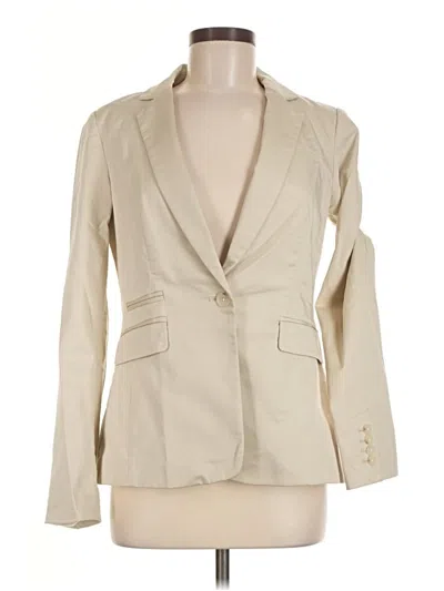 Pre-owned Banana Republic Blazer Jacket In Ivory