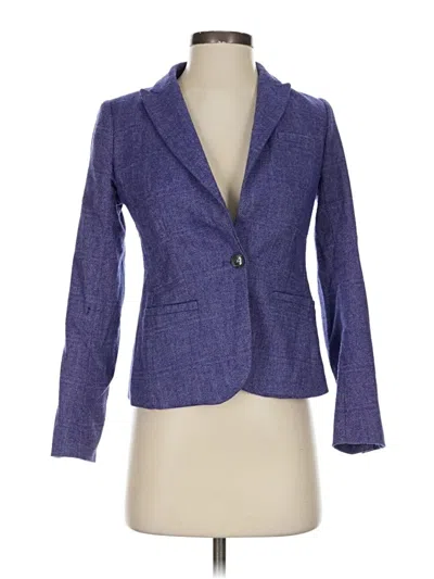 Pre-owned Banana Republic Blazer Jacket In Purple