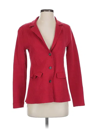 Pre-owned Banana Republic Blazer Jacket In Red
