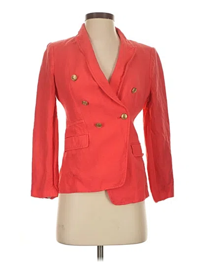 Pre-owned Banana Republic Blazer Jacket In Red