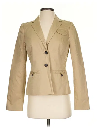 Pre-owned Banana Republic Blazer Jacket In Tan