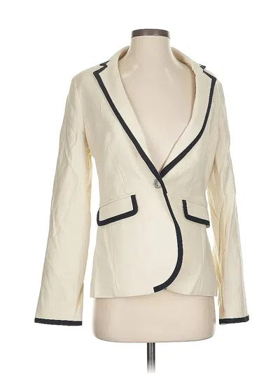 Pre-owned Banana Republic Blazer Jacket In White