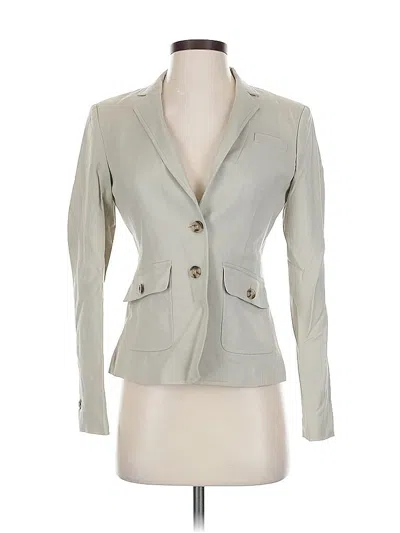 Pre-owned Banana Republic Blazer Jacket In White