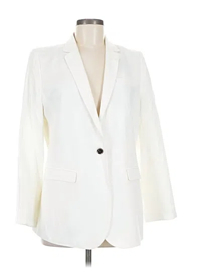 Pre-owned Banana Republic Blazer Jacket In White