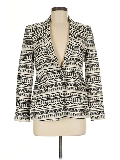 Pre-owned Banana Republic Blazer Jacket In White