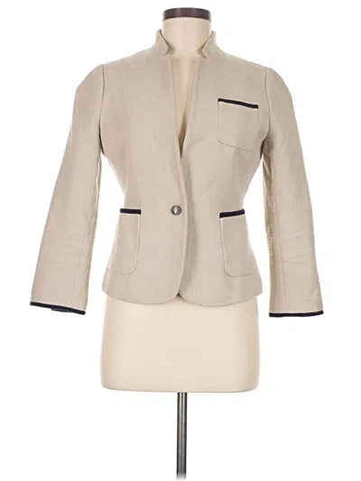 Pre-owned Banana Republic Blazer Jacket In White