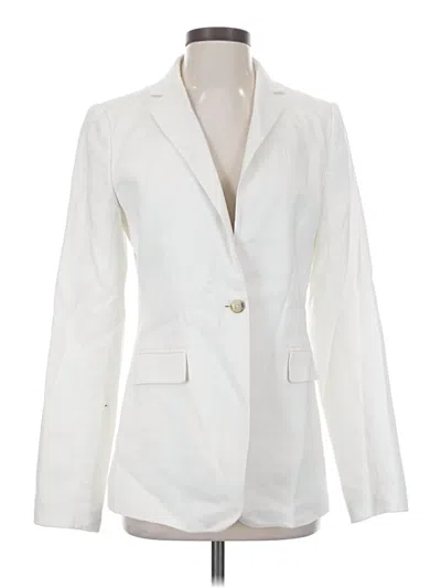 Pre-owned Banana Republic Blazer Jacket In White