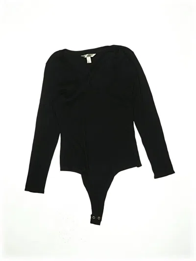 Pre-owned Banana Republic Bodysuit In Black
