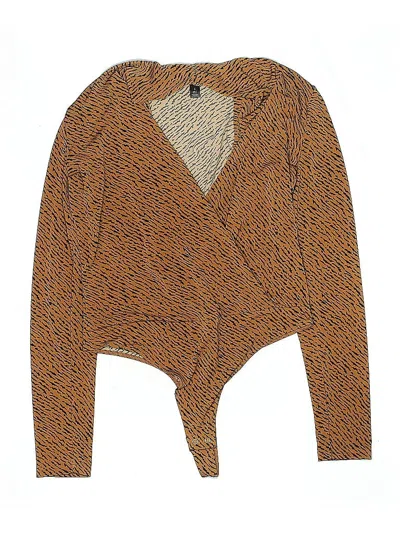 Pre-owned Banana Republic Bodysuit In Brown