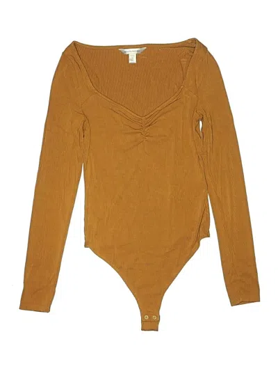 Pre-owned Banana Republic Bodysuit In Brown