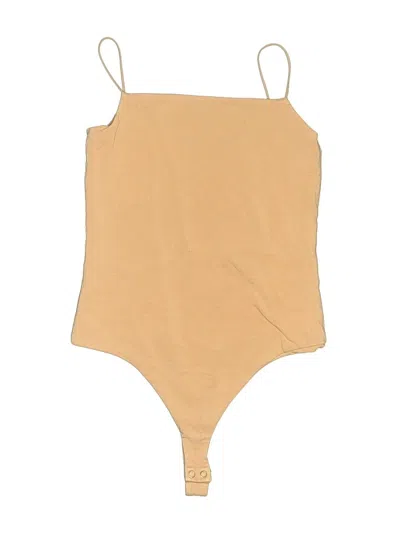 Pre-owned Banana Republic Bodysuit In Tan