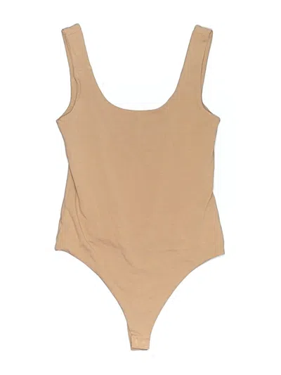 Pre-owned Banana Republic Bodysuit In Tan