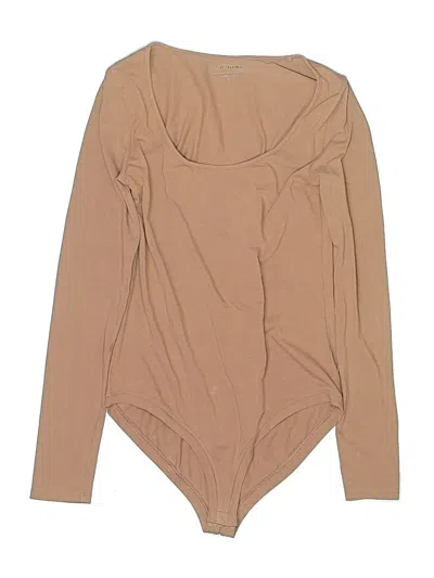 Pre-owned Banana Republic Bodysuit In Tan