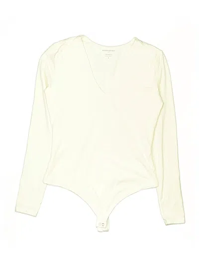 Pre-owned Banana Republic Bodysuit In White