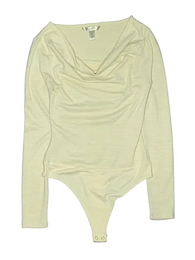 Pre-owned Banana Republic Bodysuit In Yellow