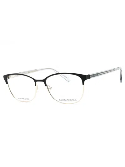 Banana Republic Br 205 Oval Eyeglasses - Women's Fashion Statement In Black