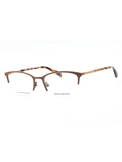 Banana Republic Br 226 Eyeglasses In Burgundy Wine/clear Demo Lens