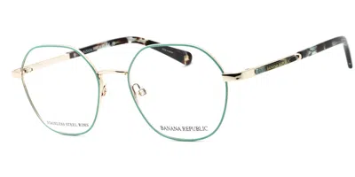 Banana Republic Br 227 Women's Glasses, Green, Size 51