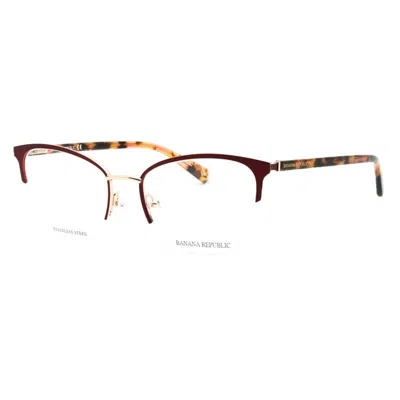 Banana Republic Br223 06k3 00 Burgundy Gold 52mm In Multi