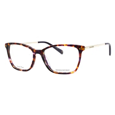 Banana Republic Br228 0dex 00 Brown Violet Havana 52mm