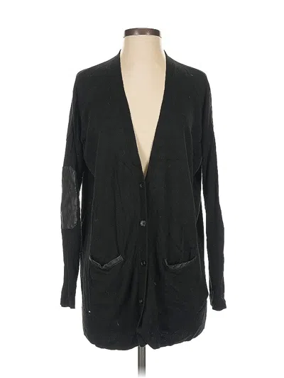 Pre-owned Banana Republic Cardigan Sweater In Black
