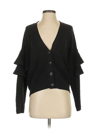 Pre-owned Banana Republic Cardigan Sweater In Black