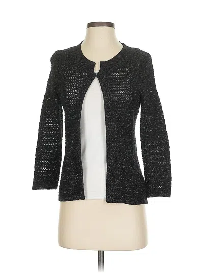 Pre-owned Banana Republic Cardigan Sweater In Black