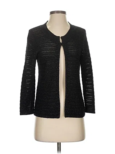 Pre-owned Banana Republic Cardigan Sweater In Black