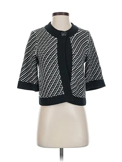 Pre-owned Banana Republic Cardigan Sweater In Black