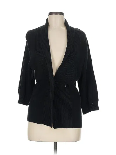 Pre-owned Banana Republic Cardigan Sweater In Black