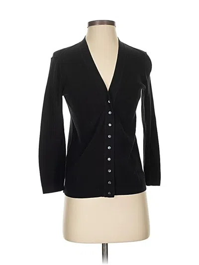 Pre-owned Banana Republic Cardigan Sweater In Black