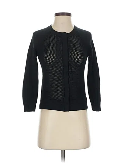 Pre-owned Banana Republic Cardigan Sweater In Black