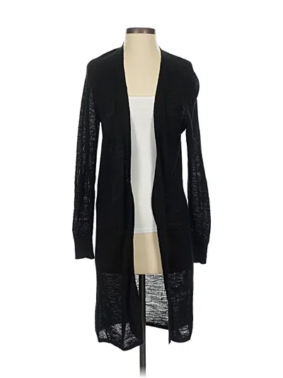 Pre-owned Banana Republic Cardigan Sweater In Black