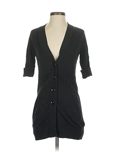 Pre-owned Banana Republic Cardigan Sweater In Black