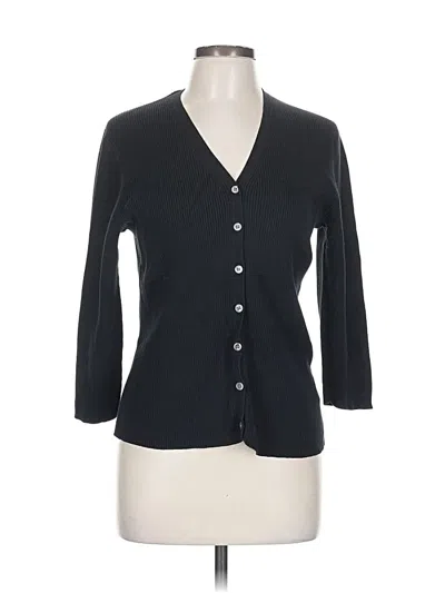 Pre-owned Banana Republic Cardigan Sweater In Black