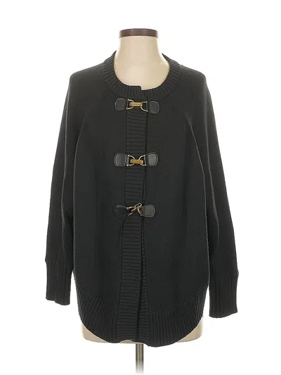 Pre-owned Banana Republic Cardigan Sweater In Black