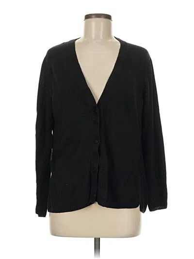 Pre-owned Banana Republic Cardigan Sweater In Black