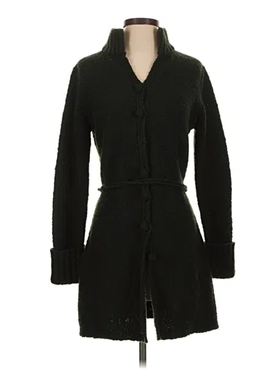 Pre-owned Banana Republic Cardigan Sweater In Black