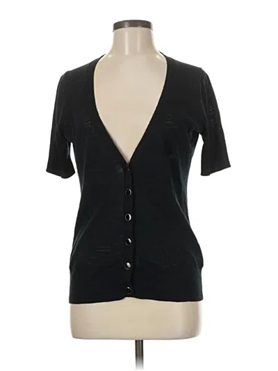 Pre-owned Banana Republic Cardigan Sweater In Black