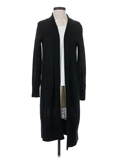 Pre-owned Banana Republic Cardigan Sweater In Black