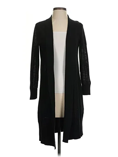 Pre-owned Banana Republic Cardigan Sweater In Black