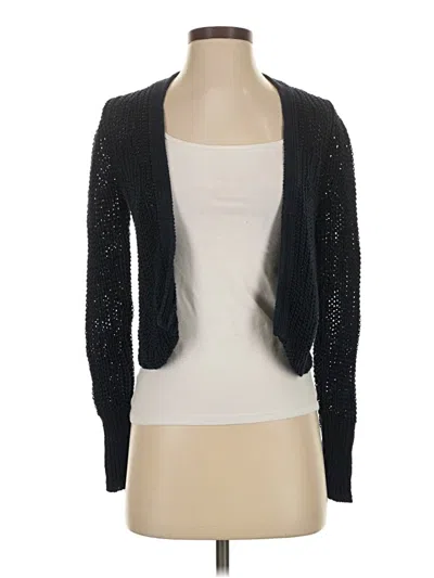 Pre-owned Banana Republic Cardigan Sweater In Black