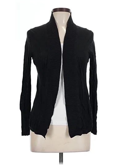 Pre-owned Banana Republic Cardigan Sweater In Black