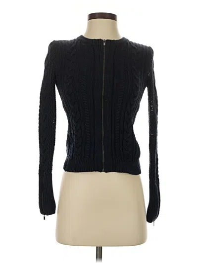 Pre-owned Banana Republic Cardigan Sweater In Black