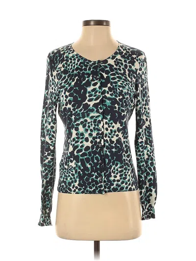 Pre-owned Banana Republic Cardigan Sweater In Blue